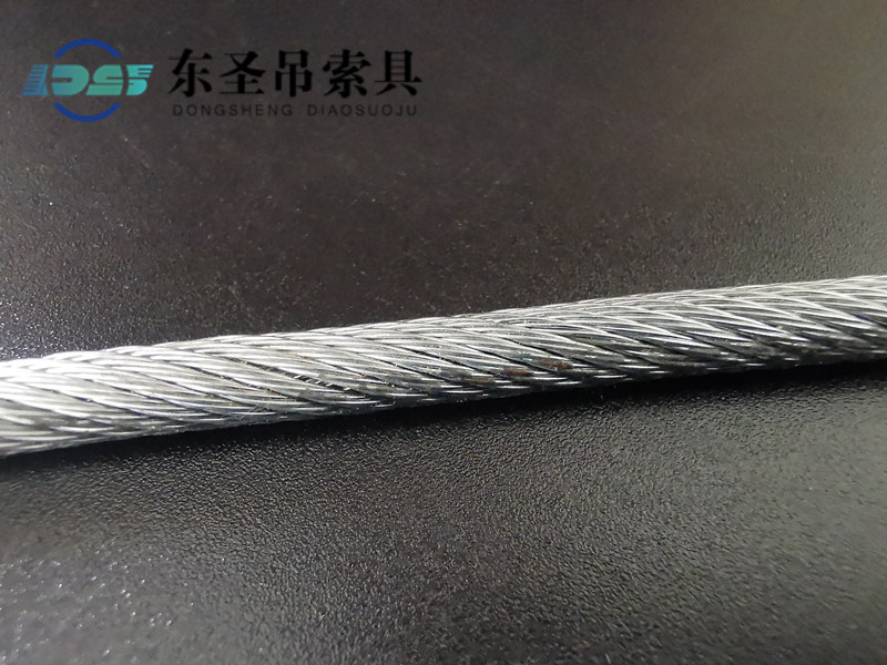 5mm镀锌钢丝绳