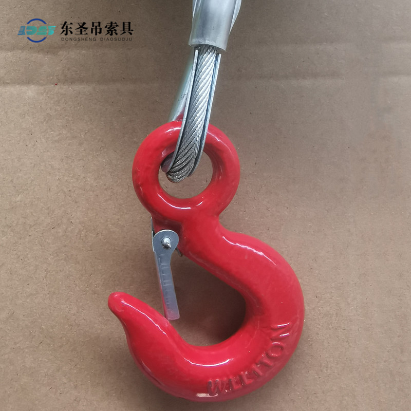 1吨钢丝绳防坠器下吊钩